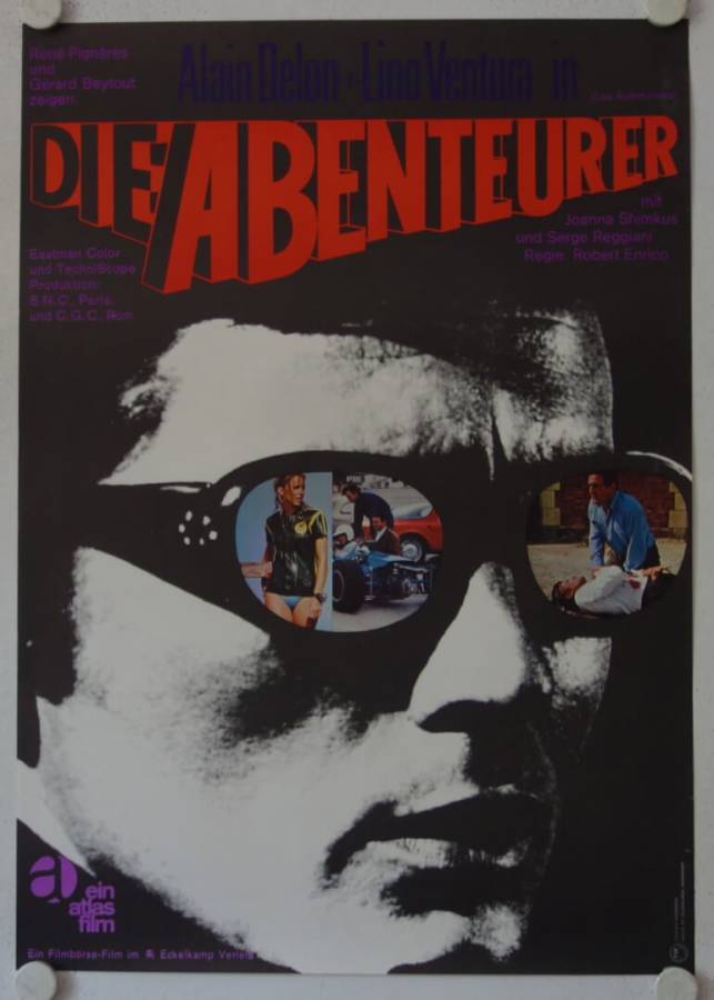 The Adventurers original release german movie poster